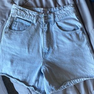 Princess Polly denim shorts